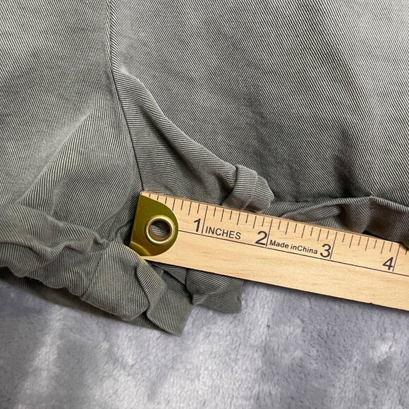 Universal‎ Thread Romper Womens S Olive Green Lyocell Sleeveless Army - Picture 9 of 10